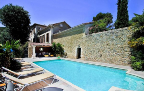 Nice home in St Montant with Outdoor swimming pool, WiFi and 2 Bedrooms